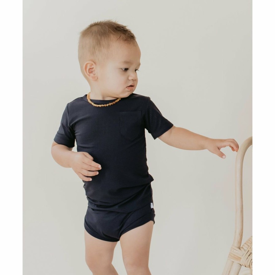 Clothing * | Joss + J Penny Ribbed Bamboo Bloomers