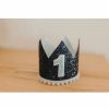 Party Time * | Cutest Little Party # 1 Navy Glitter + Baby Blue Pom Trim + White Glitter Crown