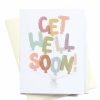 Party Time * | Onderkast Get Well Soon Balloons Greeting Card