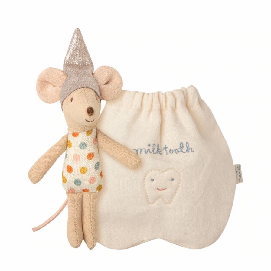 Dolls + Plushies * | Maileg Dolls + Plushies Tooth Fairy Little Mouse