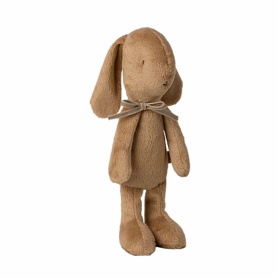 Dolls + Plushies * | Maileg Brown Soft Small Bunny Doll