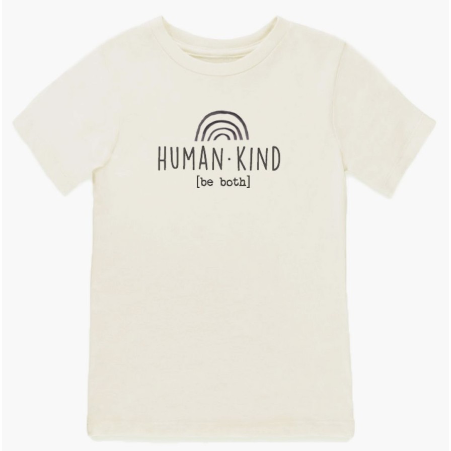 Clothing * | Tenth + Pine Tops Human Kind Natural Organic Tee