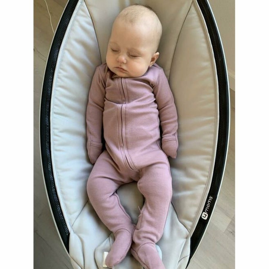 Clothing * | Loved Baby Lavender Organic Cotton Zip Sleeper Sleepers